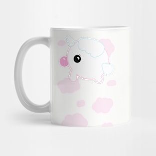 Pastel Bubblegum Unicorn Mug